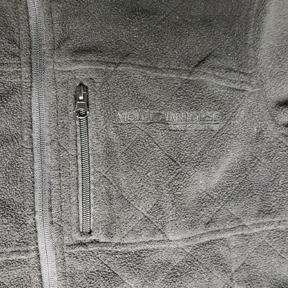 MOUNTAIN HORSE Fleece Quilted Black Zip Up Jacket "Crystal" Size Small - Picture 10 of 16